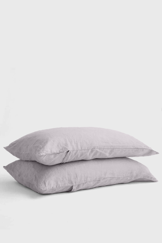 Linen pillowcase in Cream