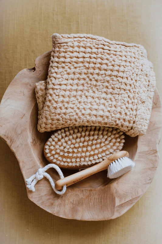 Linen face towel - Linanden